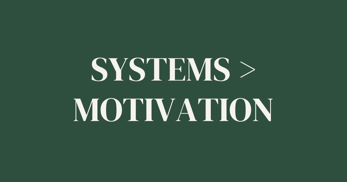 Systems > Motivation graphic for Gradual Wealth article
